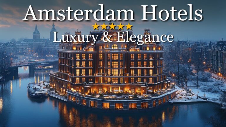 TOP 10 Best Luxury Hotels in AMSTERDAM –  Luxury Stays in Amsterdam